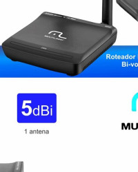 Roteador Multilaser 1 Antena Re047 150mbps  - Foto 1