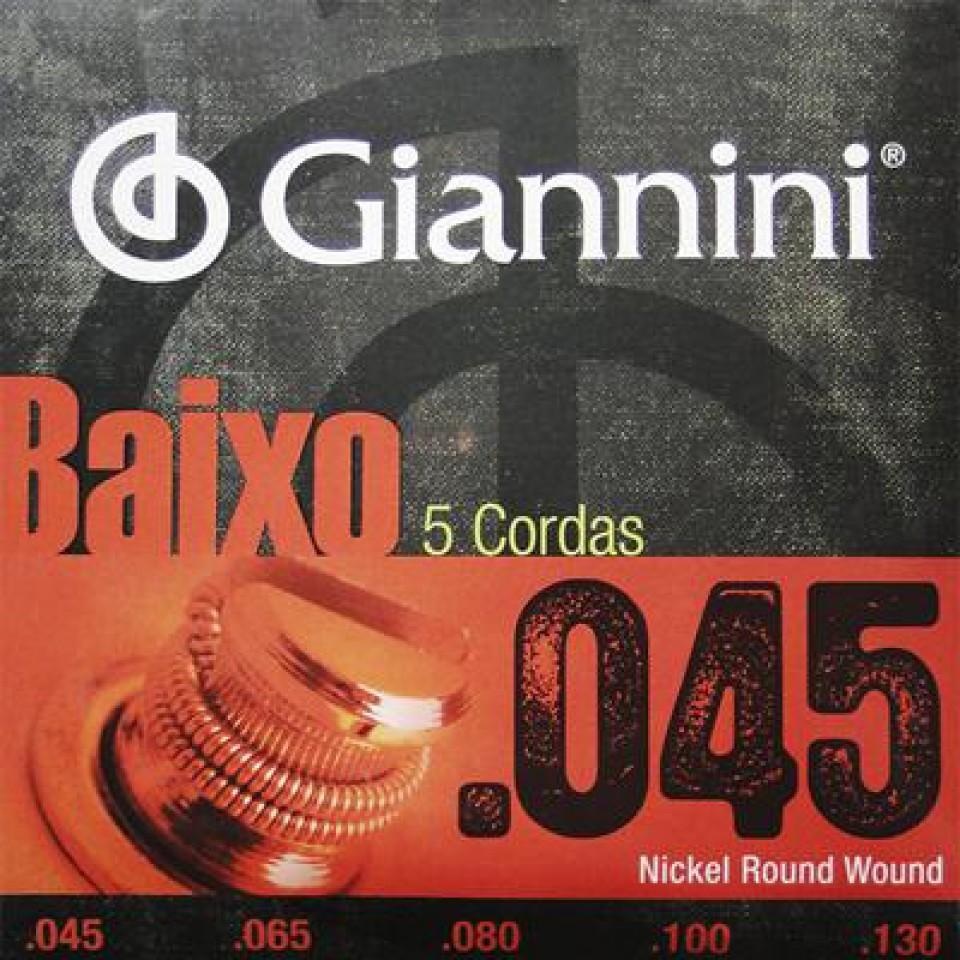 ENCORDOAMENTO GIANNINI BAIXO 5 CORDAS 045